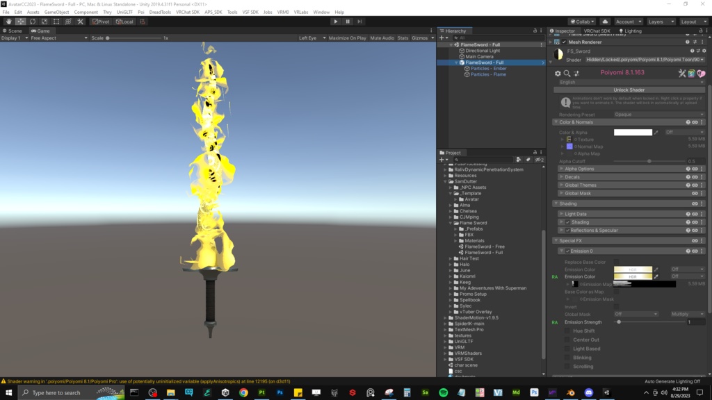 炎の剣 - 無料ダウンロード - Flame Sword - Free Download