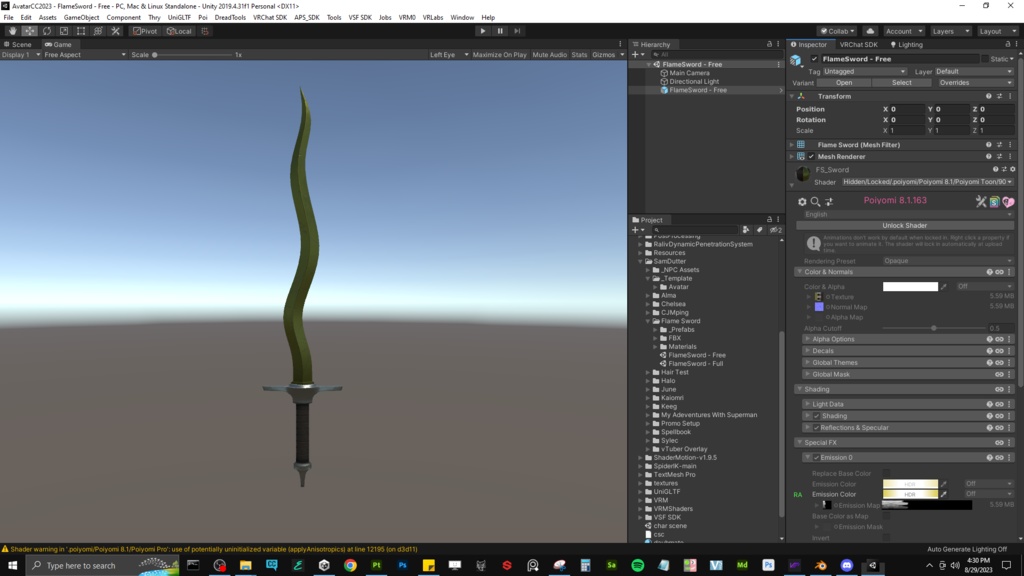 炎の剣 - 無料ダウンロード - Flame Sword - Free Download