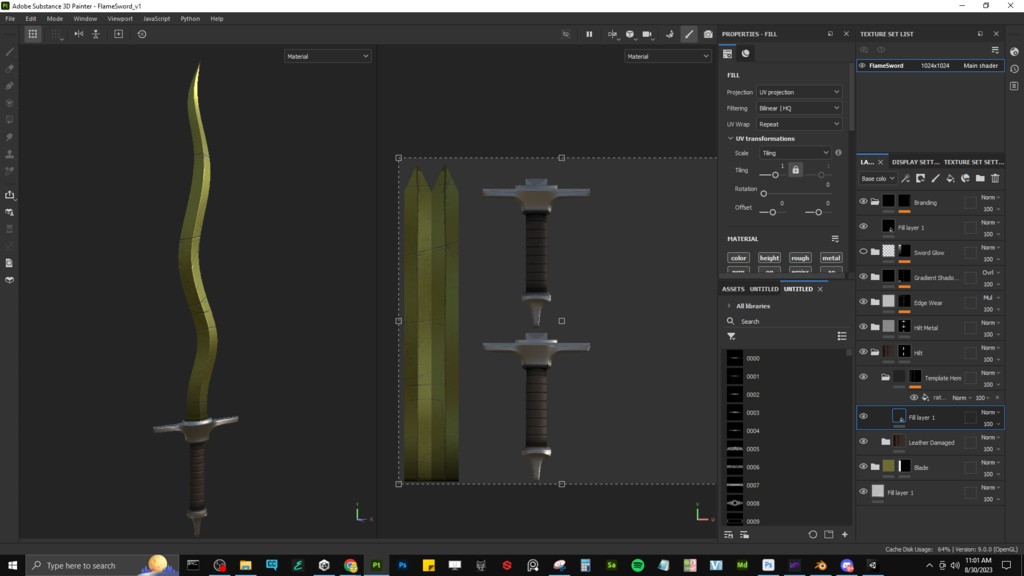 炎の剣 - 無料ダウンロード - Flame Sword - Free Download