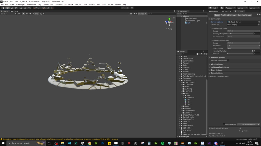 Burōkun Halo - muryō no VRChat aitemu - Broken Halo - Free VRChat Item