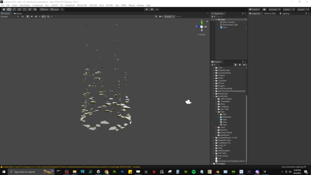 Burōkun Halo - muryō no VRChat aitemu - Broken Halo - Free VRChat Item