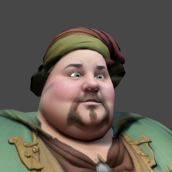 Fat Merchant : Unity NPC、VRChat アバター - Fat Merchant : Unity NPC, VRChat Avatar