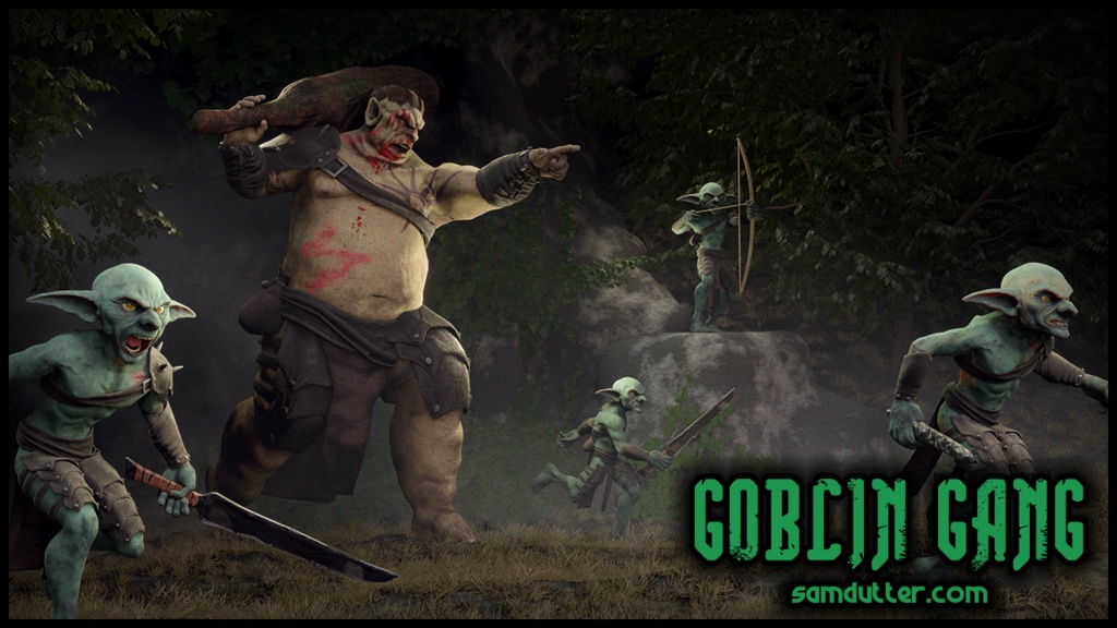 Goblin Gang : VRChat + Animation Ready Characters!