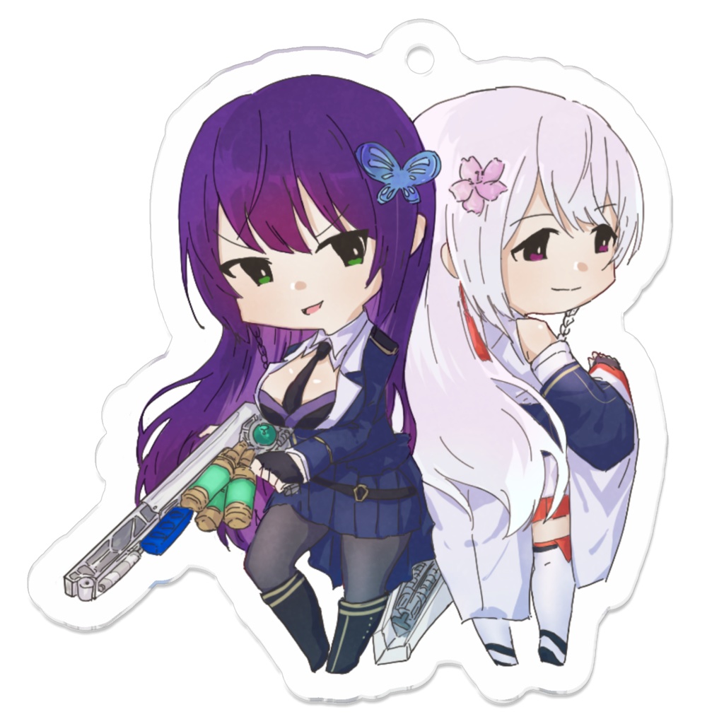 船田姉妹アクキー