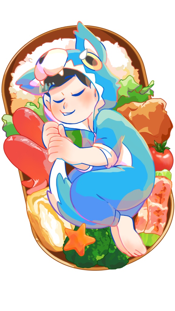 パジャ松アクリルキーホルダー