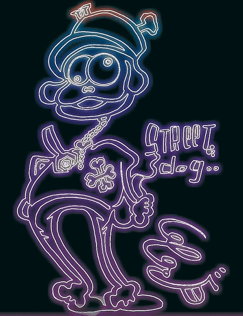 新堂andLaLaコラボロングTシャツ