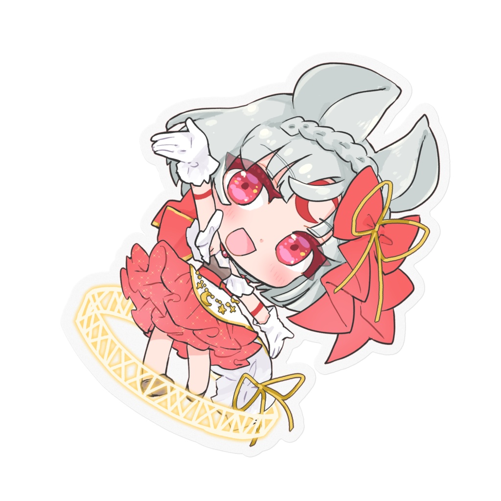 ECO18周年おめでとう ステッカー