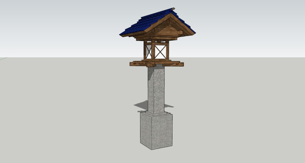 石灯籠(Japanese Stone Lantern)