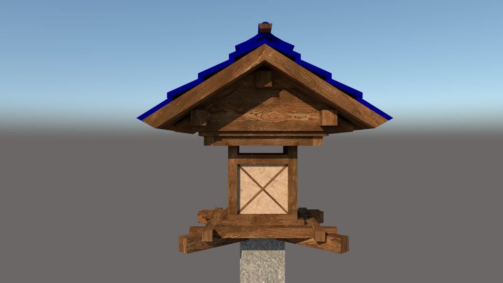 石灯籠(Japanese Stone Lantern)