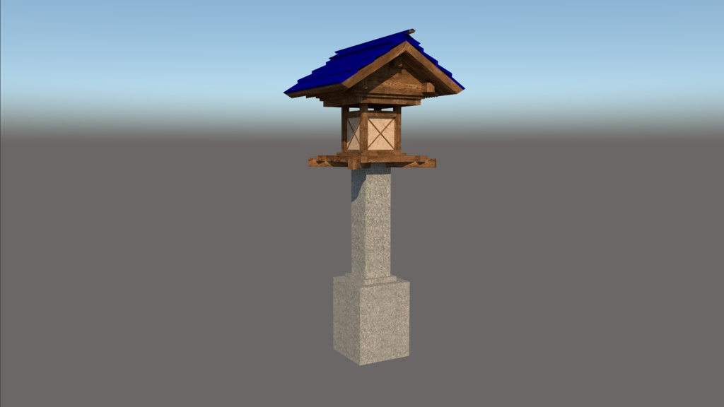 石灯籠(Japanese Stone Lantern)