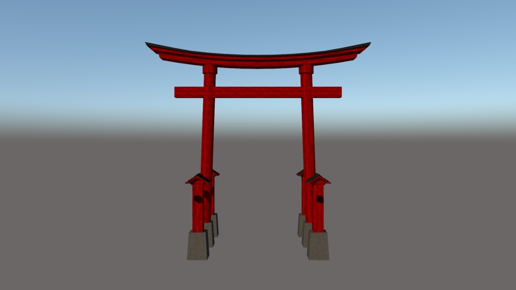 鳥居(Japanese Torii Gate)
