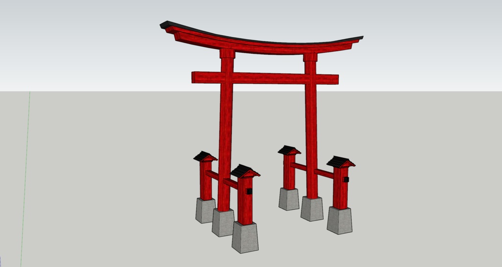 鳥居(Japanese Torii Gate)