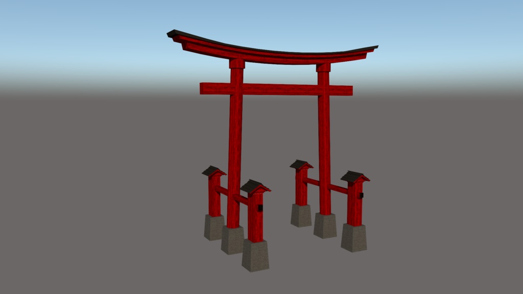 鳥居(Japanese Torii Gate)