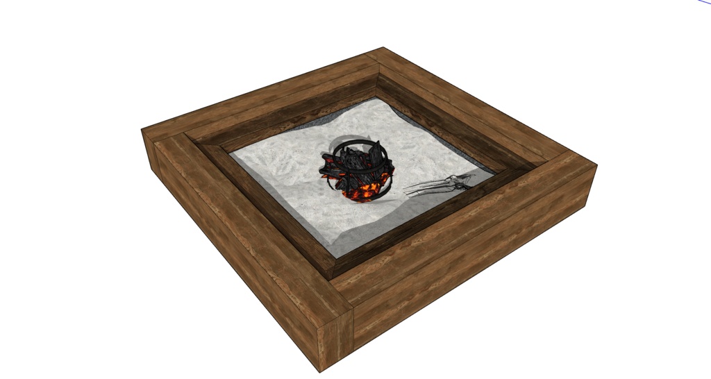 囲炉裏(Japanese Hearth, Irori)