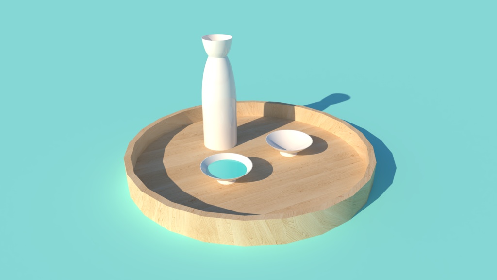 お酒徳利(Japanese bottle, Tokuri)