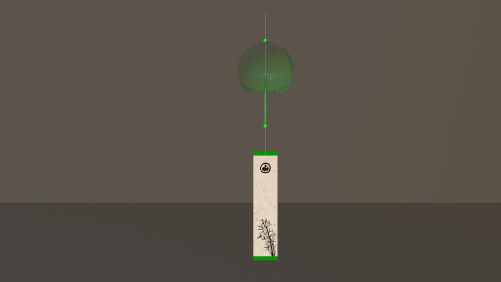 風鈴 ふうりん(Japanese Wind Chime, Fuurin)