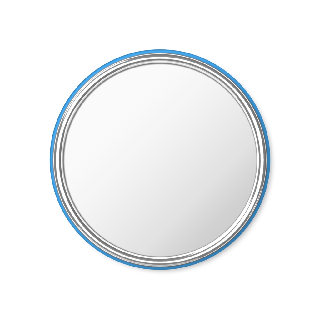 熊さんプリム缶ミラー