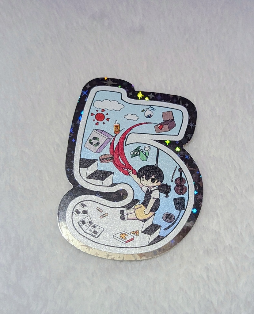 5のサニーステッカー