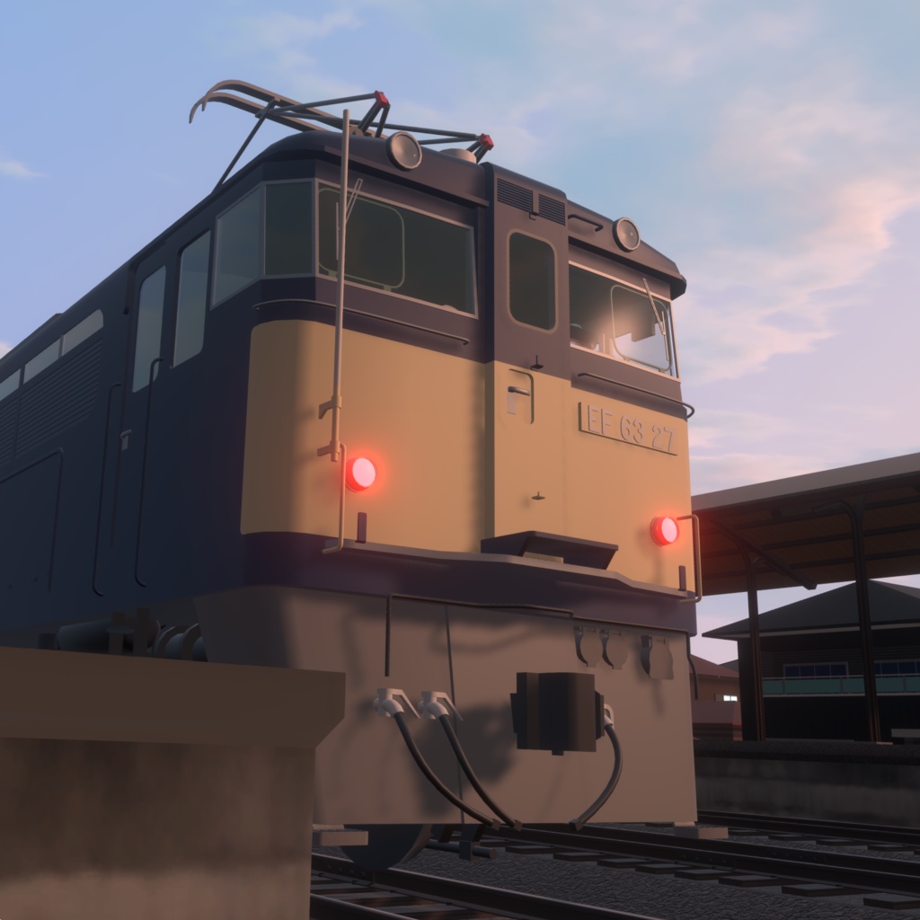 [RBUR 5.x] 碓氷峠 車両動力化セット (VRChat EF63/169系)