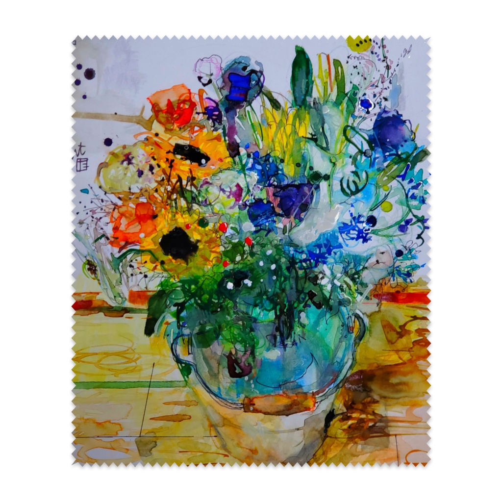 メガネ拭き flowers for _