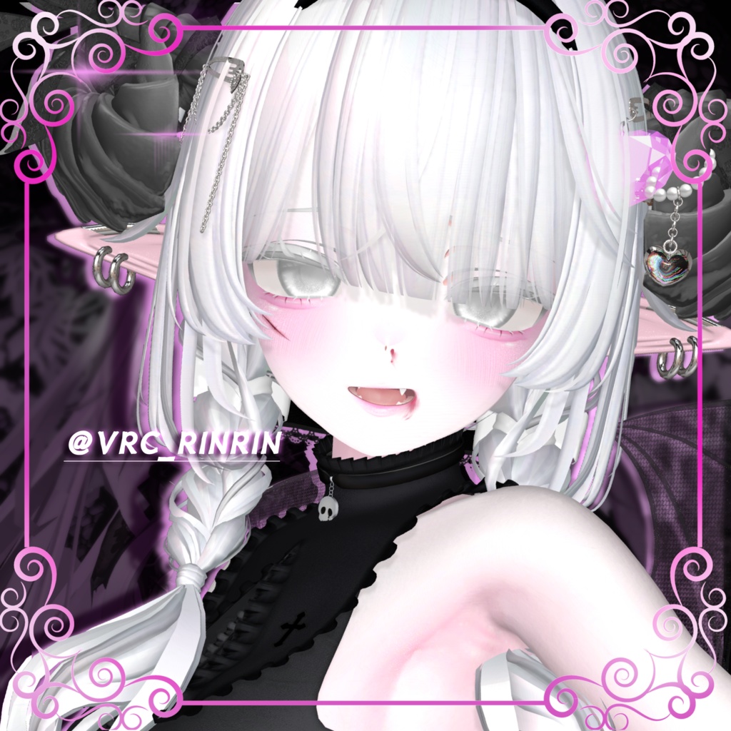{ MANUKA } デビルちゃん化粧_!Devil_chan makeup_!