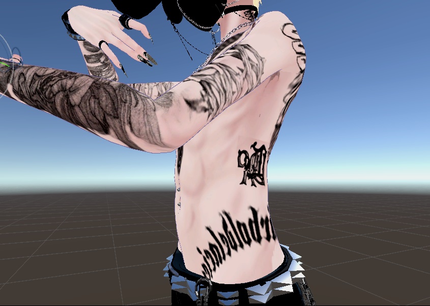 【 墨惺対応 】tatooテクスチャ