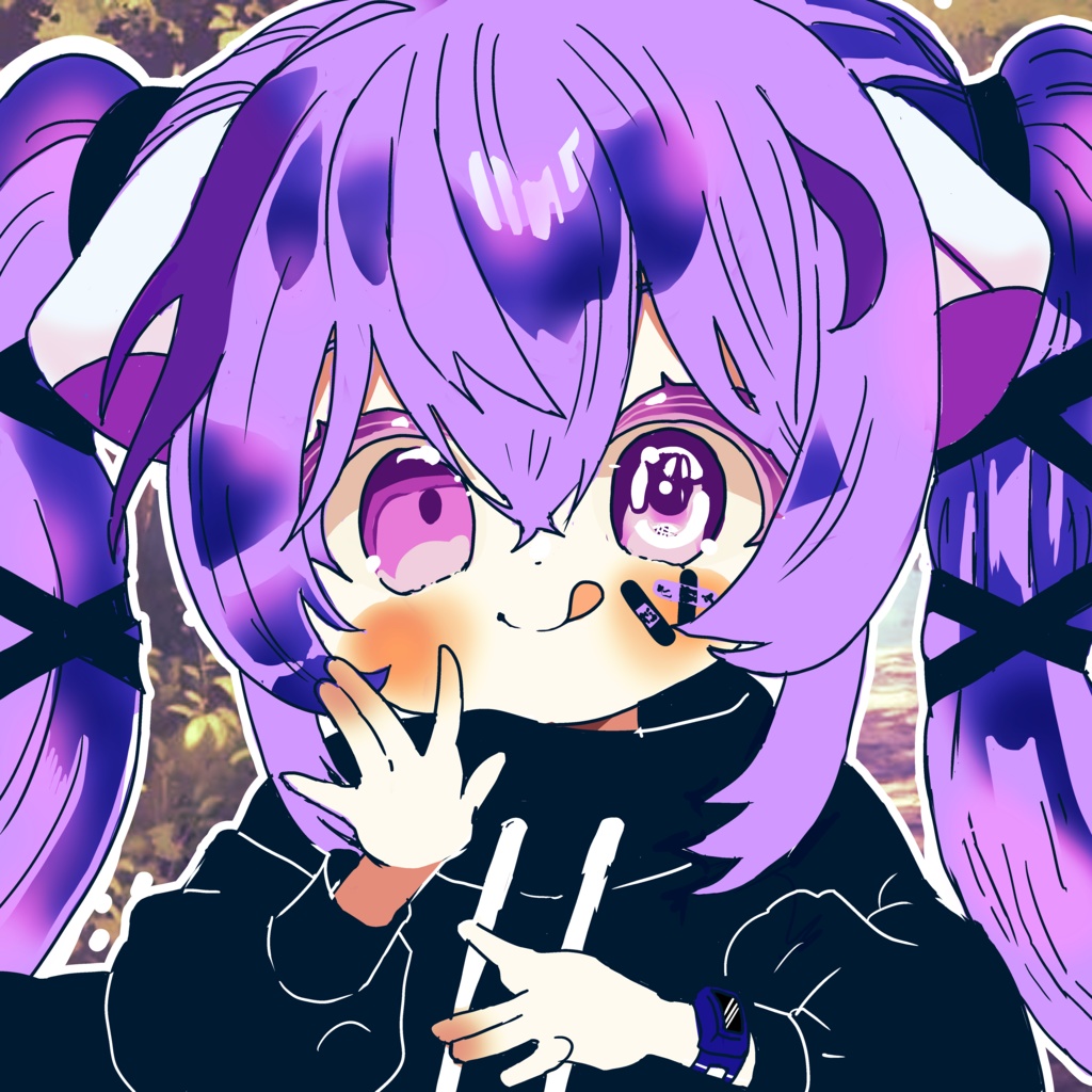 うちの子アイコンを描きます。