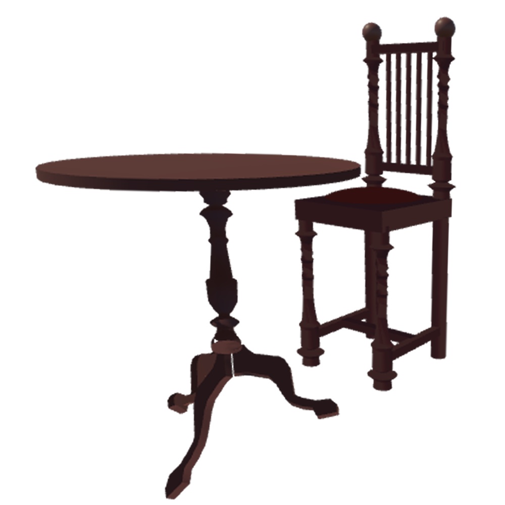 午後の紅茶セット(VRChat/3D小物)