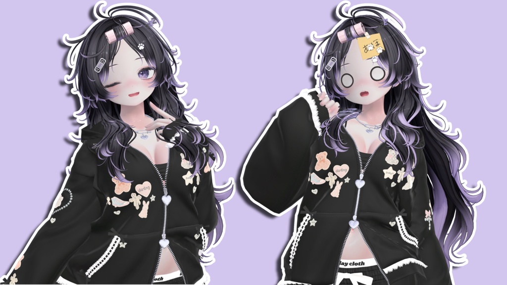 gradation & hightlights ✨❕セール中❕✨ 【16アバター対応】 𝐋𝐕.𝟔+ Lazy_Hair 🌡️