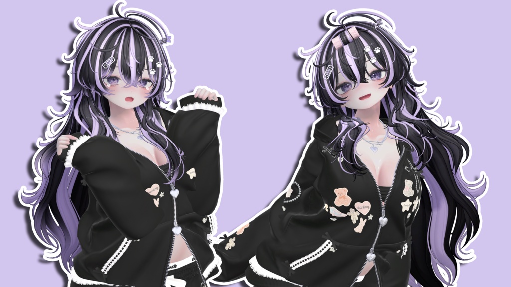 gradation & hightlights ✨❕セール中❕✨ 【16アバター対応】 𝐋𝐕.𝟔+ Lazy_Hair 🌡️