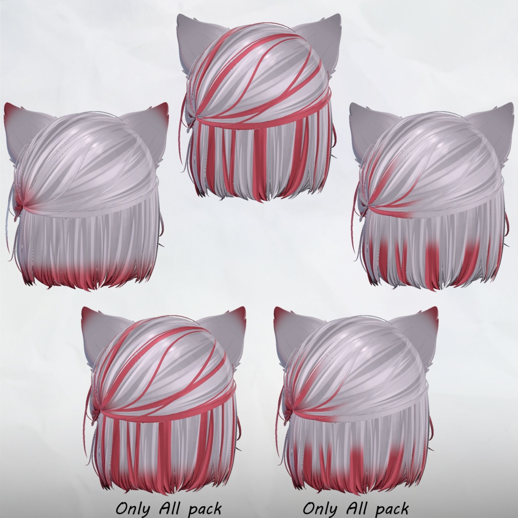 🖤SALE🖤ねこタイドボブヘア_Hair mask gradation&highlights