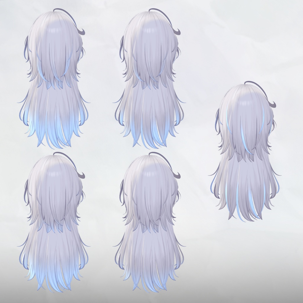 🖤SALE🖤【VRC Hair】Sylin_Hair_Hair mask gradation&highlights