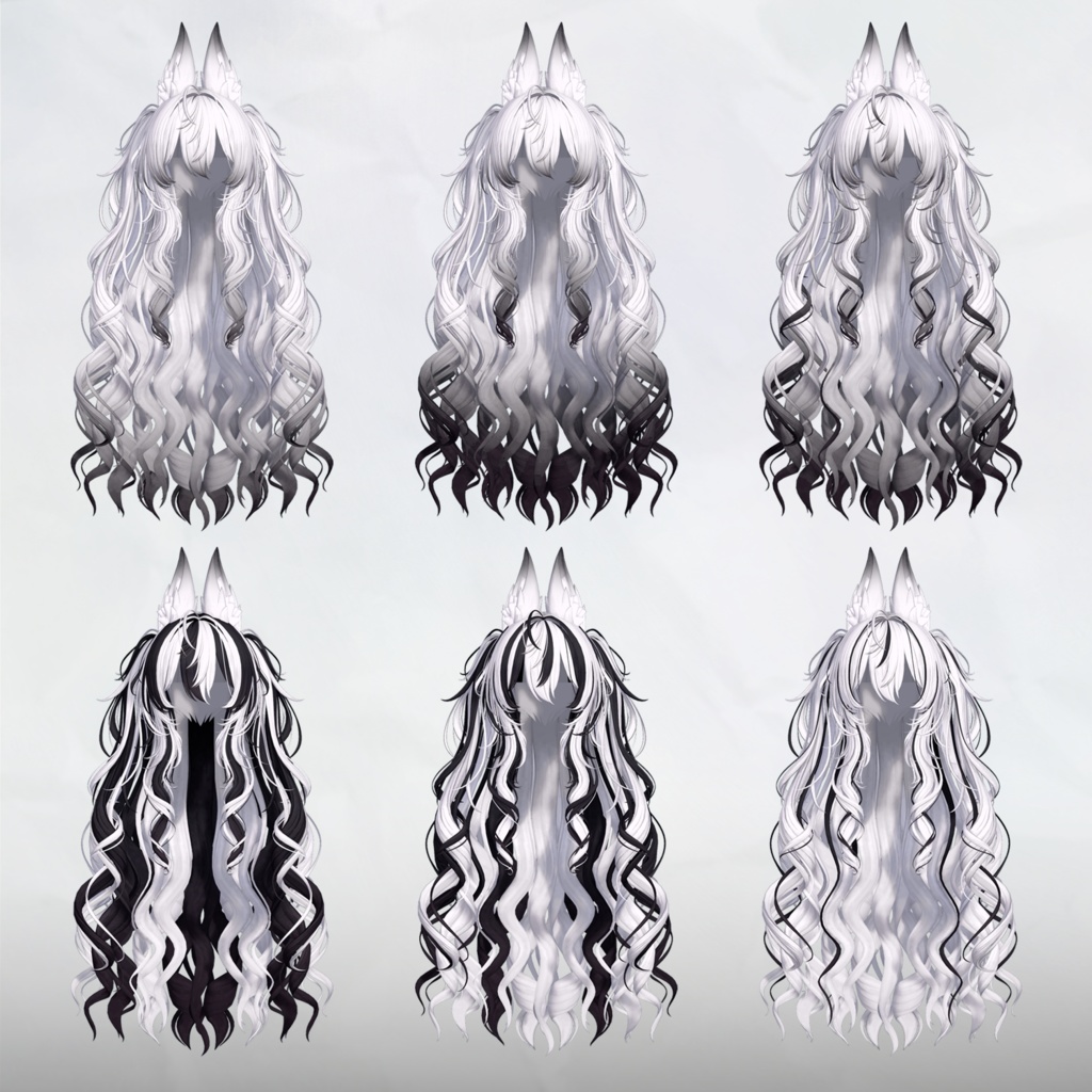 🌸♥ Cherish Twin ♥_Hair mask gradation&highlights