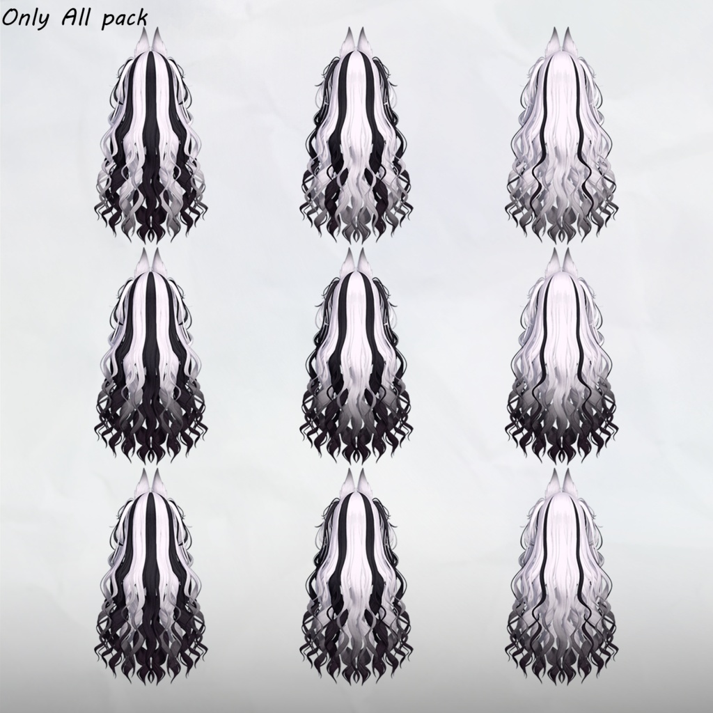 🌸♥ Cherish Twin ♥_Hair mask gradation&highlights