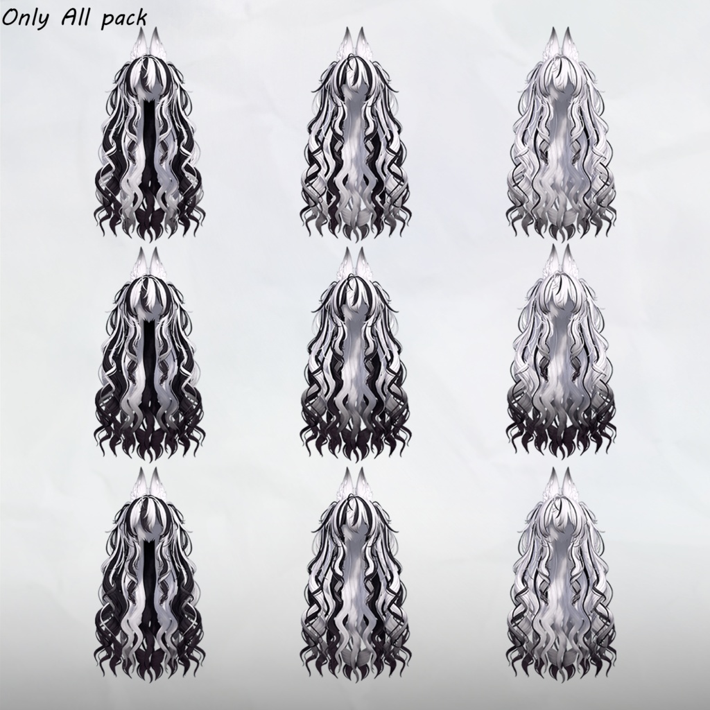 🌸♥ Cherish Twin ♥_Hair mask gradation&highlights