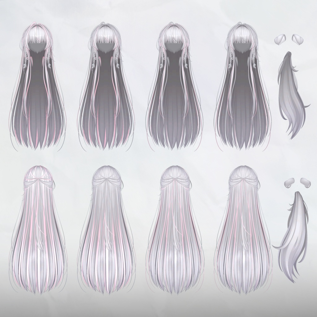♥ Classic Long ♥_Hair mask gradation&highlights