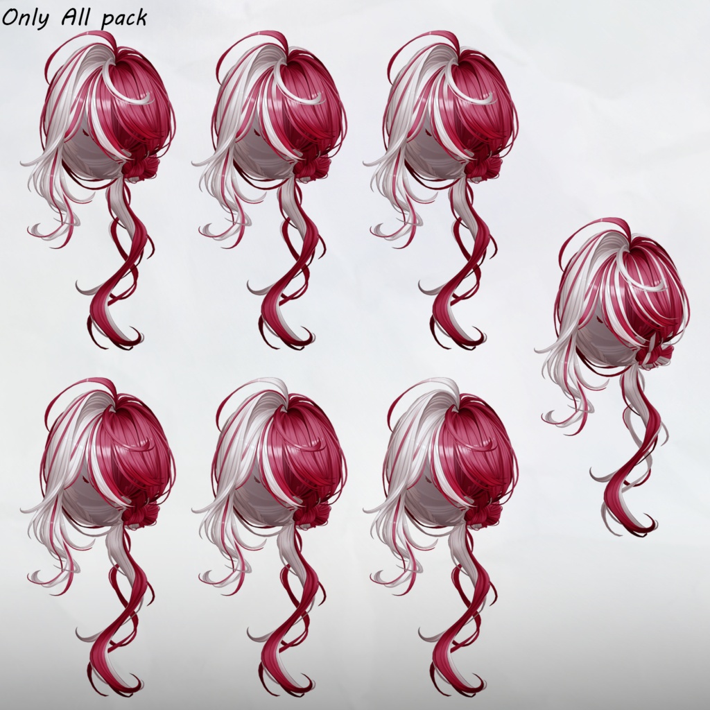 ✦。💫Astroid。✦_Hair mask half&highlights