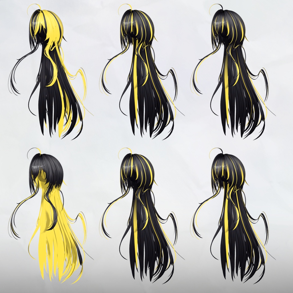 ✦。🐈⬛Nemu_Hair💕。✦_Hair mask half&highlights