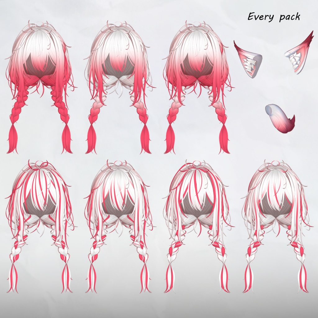 ✦。🐥PipPipMeow🐾。✦_Hair mask gradation&highlights