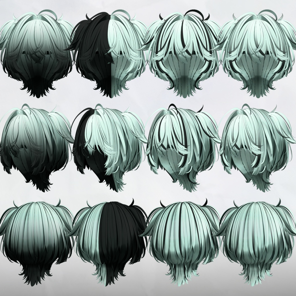 KitanoUruhu_Hair mask gradation&highlights