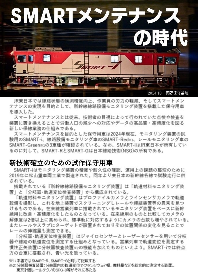 SMART保線最前線 (Track Maintence Magazine 105)