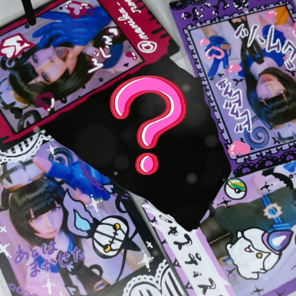 【コスプレ】なにか落書きランダムチェキ 【第一弾】