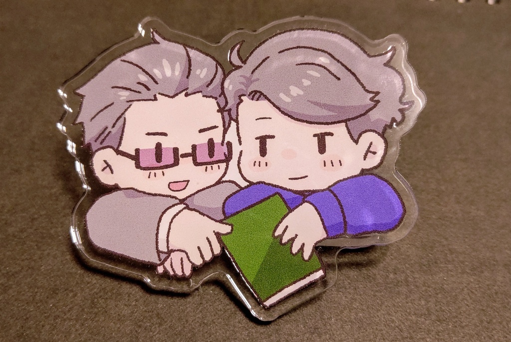 唐はじが書類を見守ってくれるクリップ