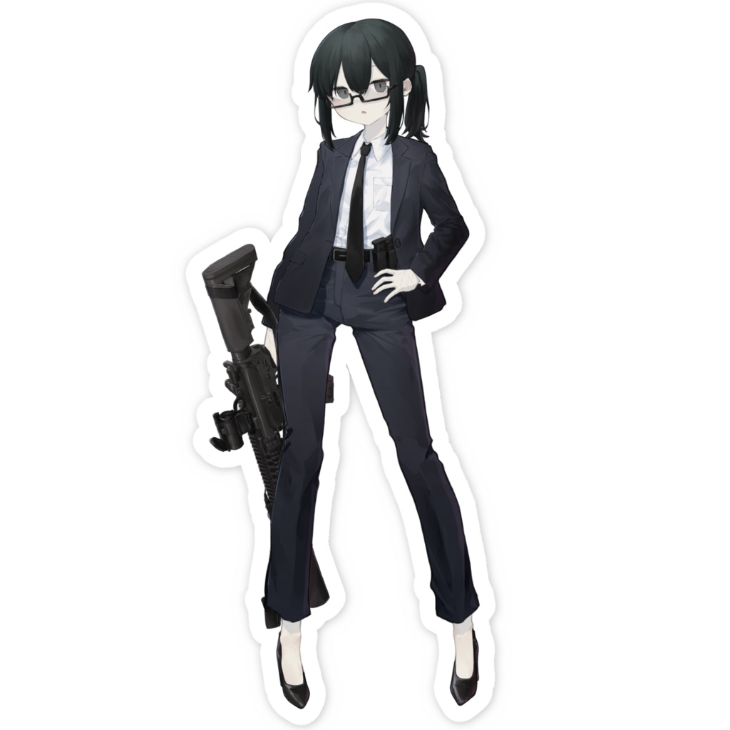 Sayaスマホステッカー