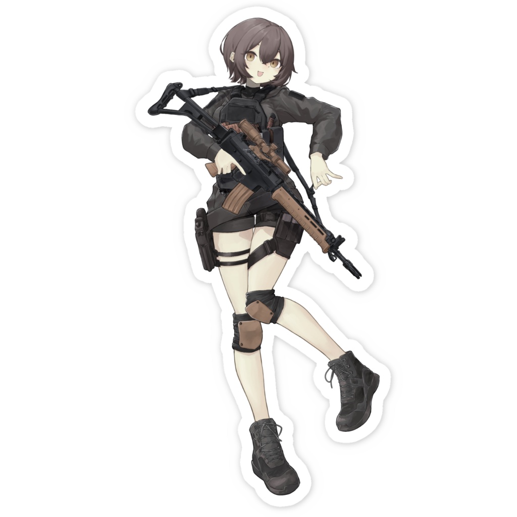 Mihoスマホステッカー