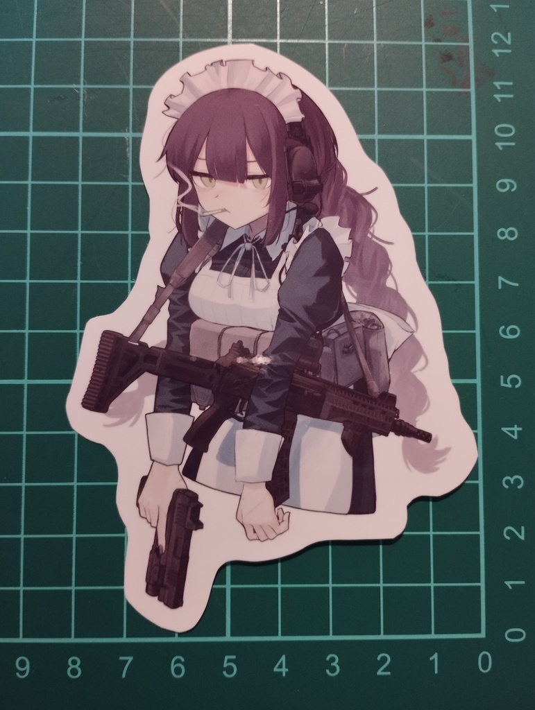 お疲れメイドステッカー『5月1日から販売開始』