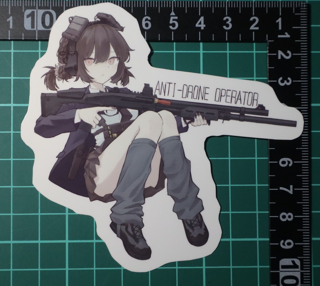 ショットガンちゃんステッカー