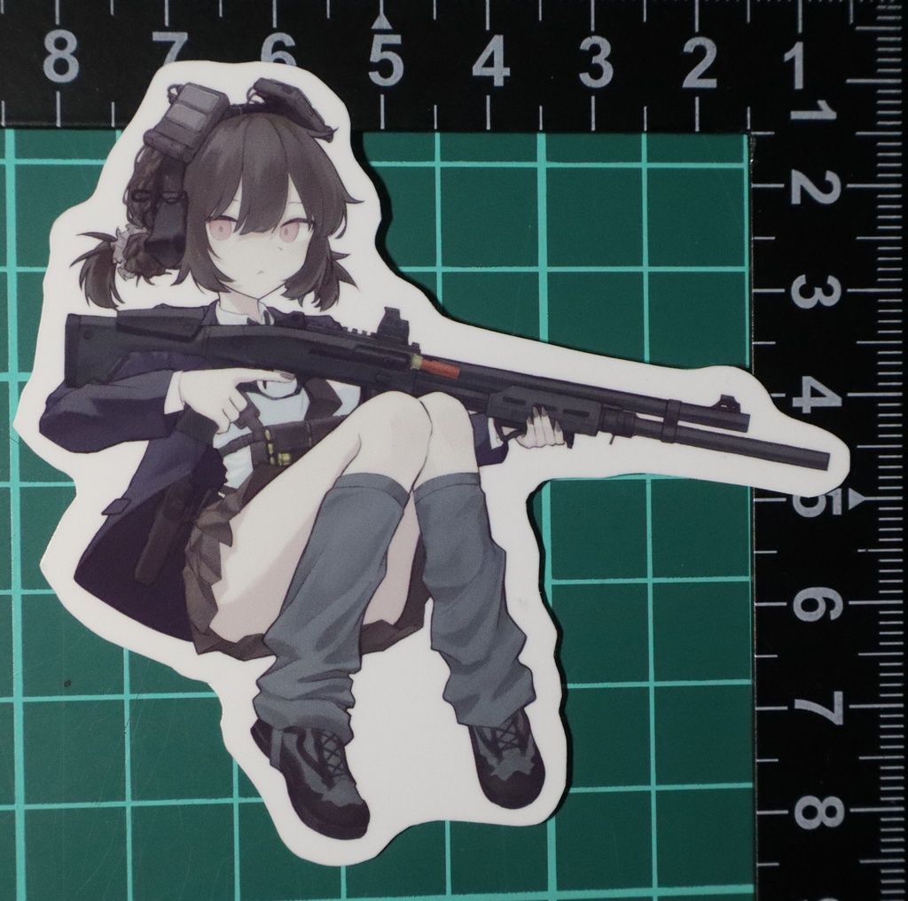 ショットガンちゃんステッカー