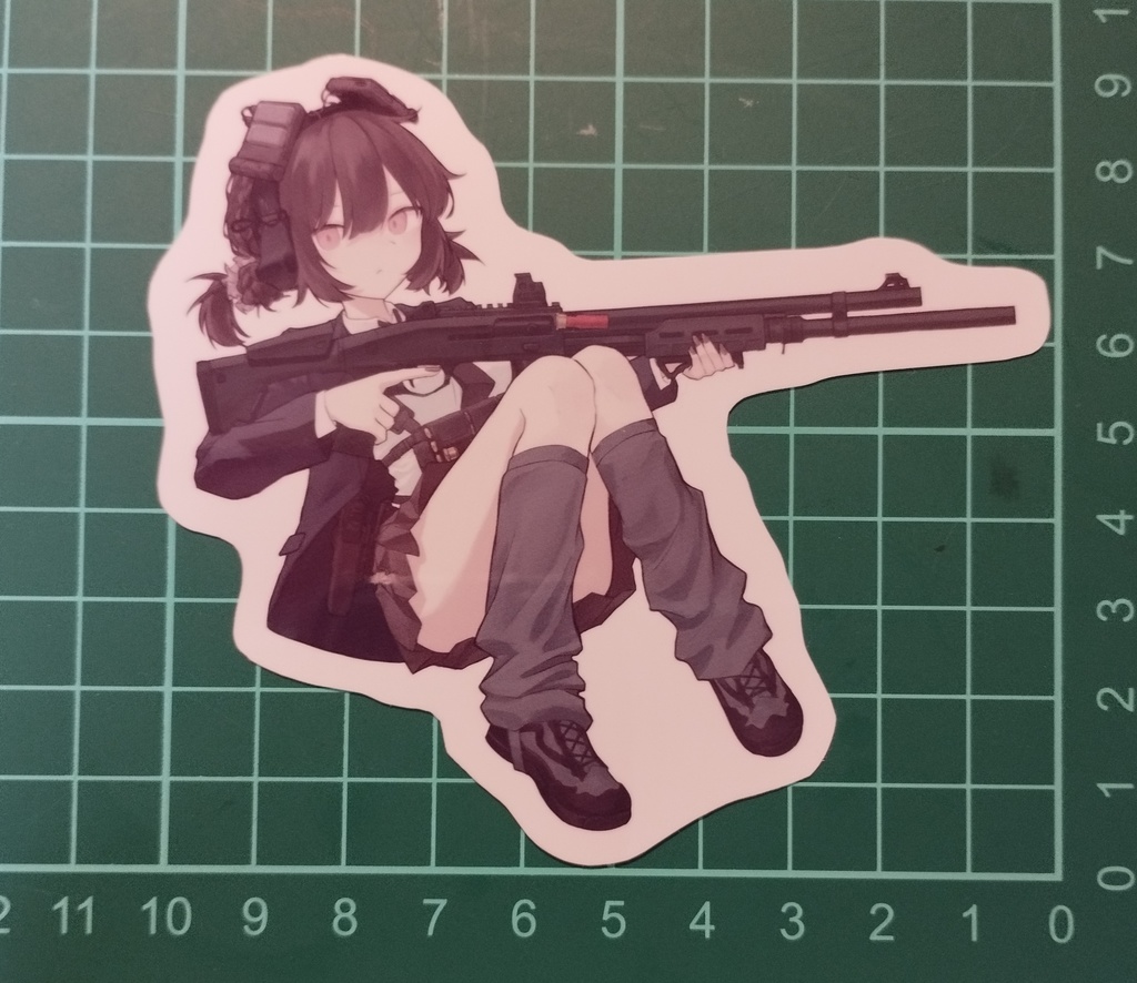 ショットガンちゃんステッカー『5月1日から販売開始』