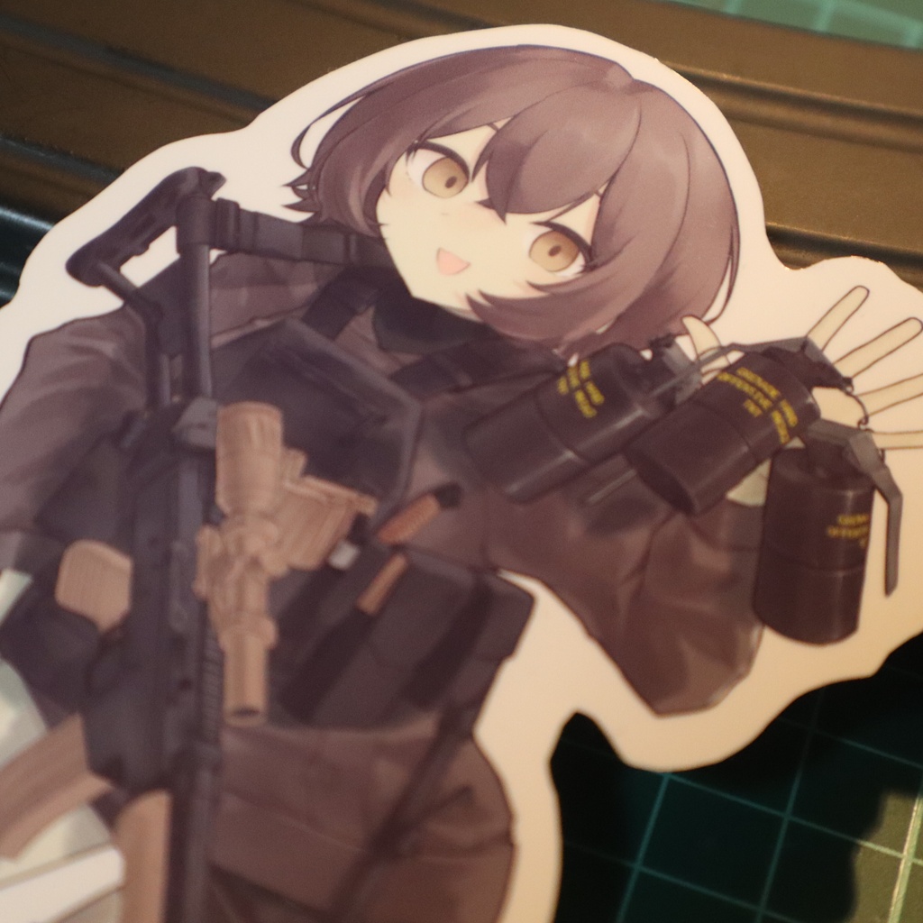 ミホちゃんステッカー